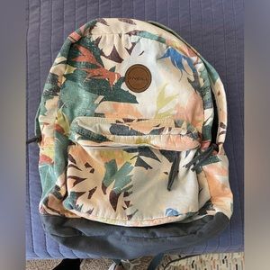 Floral backpack